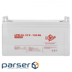 Accumulator battery LogicPower 12V 120AH (LPM-GL 12 - 120 AH) GEL (3870)