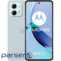 Смартфон Motorola Moto G84 12/256GB Dual Sim Marshmallow Blue (PAYM0023RS), 6.5'' (2400х 1080) P-OLED