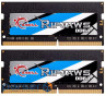 Модуль пам'яті G.SKILL Ripjaws SO-DIMM DDR4 3200MHz 32GB Kit 2x16GB (F4-3200C22D-32GRS)