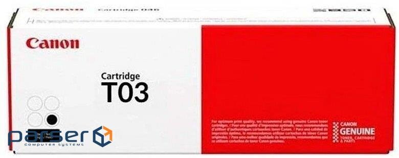 Toner cartridge Canon T03 Black, iRA 525/615/715 (2725C001AA)