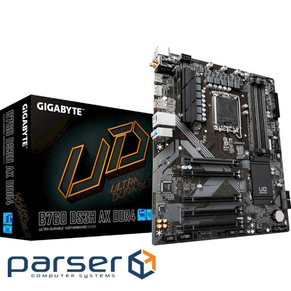 Материнська плата GIGABYTE B760 DS3H AX DDR4
