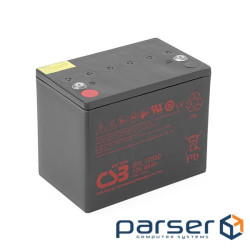 Акумуляторна батарея CSB GPL12850, 12V 85Ah (261х168х213 (220), 24.6 kg. black