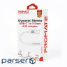 Адаптер Promate USB Type-C - 3.5 мм (M/F), 0.2 м , AuxLink-C White (auxlink-c.white)