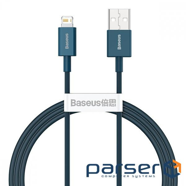 Кабель BASEUS Superior Series Fast Charging Data Cable USB to iP 2.4A 1м Blue (CALYS-A03)