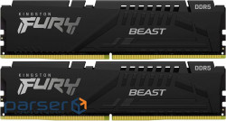 Memory set KINGSTON FURY Beast DDR5 6000MHz 32GB Kit 2x16GB (KF560C40BBK2-32)