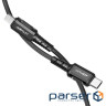 Кабель ACEFAST C1-01 USB-C to Lightning aluminum alloy Black (AFC1-01B)