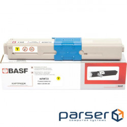 Toner cartridge BASF OKI C332/MC363 Yellow 46508733 (KT-46508733) (BASF-KT-46508733)