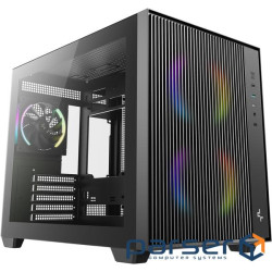 Корпус DeepCool CG330 Mesh 3F Black (R-CG330MESH-BKANM3-G)
