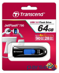 USB накопичувач Transcend JetFlash 790 64GB (TS64GJF790K)