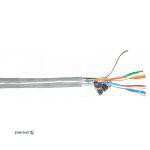 FTP cat 5E 4PR (0,50 мм) CCA PVC 305м = 1 бхт 
