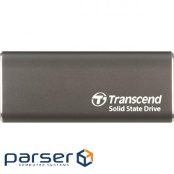 Portable SSD drive TRANSCEND ESD265C 2TB USB3.2 Gen2 Iron Gray (TS2TESD265C)