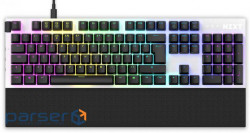 Wired keyboard NZXT Full Size(ISO) - White, Gateron Red Switches, UK EN Layout (KB-1FSUK-WR)