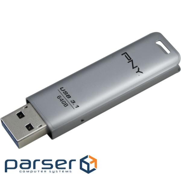 Флешка PNY Elite Steel 64GB (FD64GESTEEL31G-EF)