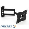 Кріплення для телевізора ТV3 BLACK, 13"-55", до 30 кг, VESA від 75*75 до 200*200, Поворо (TV3 Black)