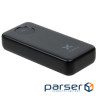 Батарея універсальна Vinga 20000 mAh 22.5W Display Black (VPBB2022)