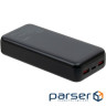 Батарея універсальна Vinga 20000 mAh 22.5W Display Black (VPBB2022)