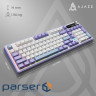 Бездротова механічна клавіатура Ajazz AK980 V2 Maillard switches Purple White Blue (AK980-V2-M-PWB)
