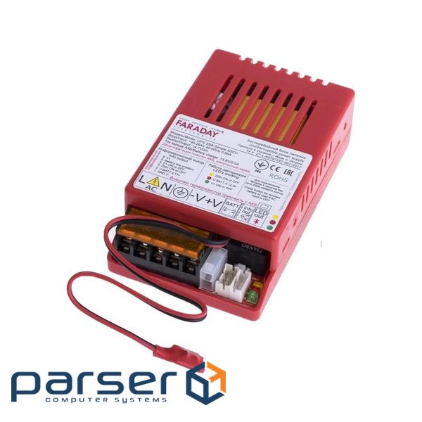 Блок живлення для систем відеоспостереження Faraday Electronics UPS_55W_PL_12