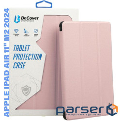 Чохол до планшета BeCover Soft Edge Apple iPad Air 11" M2/M3 (2024/2025) Pink (711431)
