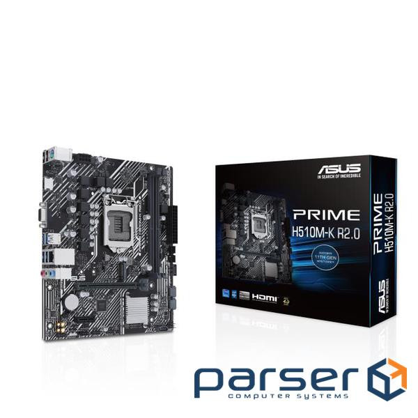 Материнська плата ASUS PRIME H510M-K R2.0