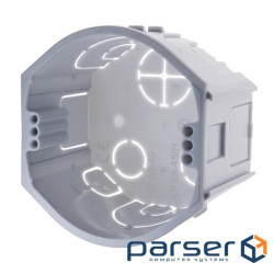 Коробка приладова неглибока в тверді стіни, з