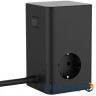 Сетевой фильтр Proove Power Cube 65W (3xAC + 2xType-C + 1xUSB) 1.5m black (PSPC36801201)