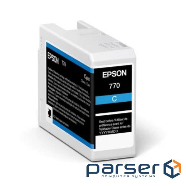 Картридж стуменевий синій для SC-P700 EPSON Cyan T46S2 ink 25ml (C13T46S200)