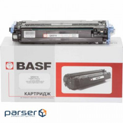 Картридж BASF для HP CLJ 1600/2600/2605 аналог Q6001A Cyan (KT-Q6001A)