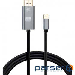 VINGA USB-C to DisplayPort cable 1.5m Black (VCPVCCD1215)