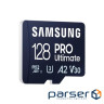 Карта пам"яті Samsung 128GB microSDXC class 10 UHS-I U3 V30 A2 Pro Ultimate (MB-MY128SA/WW)