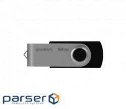 USB накопичувач 3.0 64GB GOODRAM Twister Black (UTS3-0640K0R11)