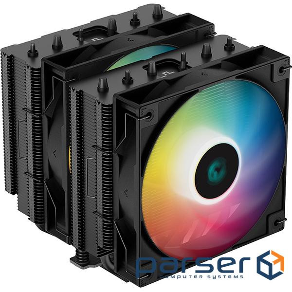 Кулер для процесора DEEPCOOL AG620 BK ARGB (R-AG620-BKANMN-G-2)