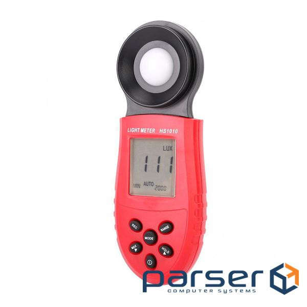 Цифровий люксметр вимірювач освітленості фотометр HS1010 HS1010