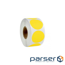 Етикетка UKRMARK термо ECO 38x38/ 0.1тис, коло, жовтий (900389)