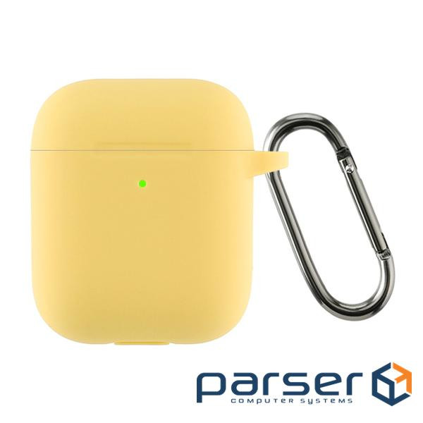 Чохол для навушників Armorstandart Ultrathin Silicone Case With Hook Apple AirPods 2 Y (ARM59696)