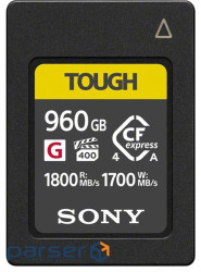 Карта пам'яті Sony CFexpress Type A 960GB R1800/W1700 Tough (CEAG960T.CE7)