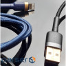 Кабель Baseus Сafule USB For Lightning 2.4 A, 1м, red+red (CALKLF-B09)
