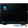 Портативний жорсткий диск LACIE 2big Dock Thunderbolt 3 40TB TB3/USB3.2 Black (STLG40000400)