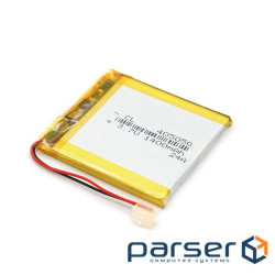 Літій-полімерний акумулятор 4*50*50mm (Li-ion 3.7В 1100мА&middot,ч) (405050) ) (405050)