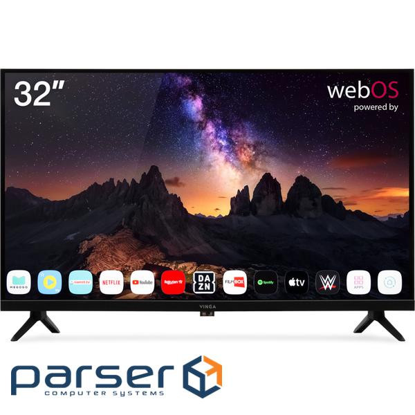 Телевізор Vinga S32HD26BWEB