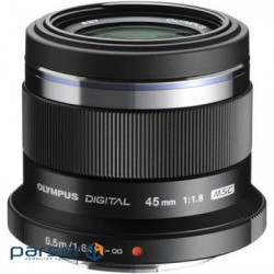 Lens Olympus ET-M4518 45mm 1:1.8 Black (V311030BE000)