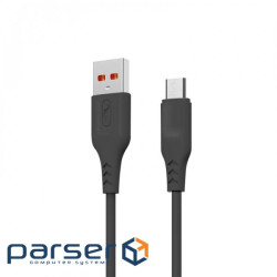 Кабель SkyDolphin S61V USB - мікро USB (M/M), 1 м , Black (SDUSB-000448)