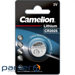 Battery CAMELION Lithium Button Cell CR2025 (C-13001025) (4260033152770)