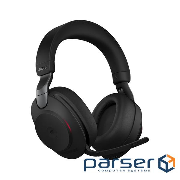 Гарнітура бездротова JABRA Evolve2 85 MS USB-C Black (EVOLVE2 85 MS Stereo USB-C)