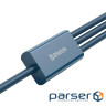 Кабель Baseus Superior Series Fast Charging 3-in-1 (Micro USB+Lightning+Type-C) 3.5A (1 (CAMLTYS-03)