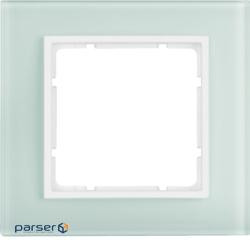 Рамка 1Х скляна кольору пол.білизна B.7 (10116909)