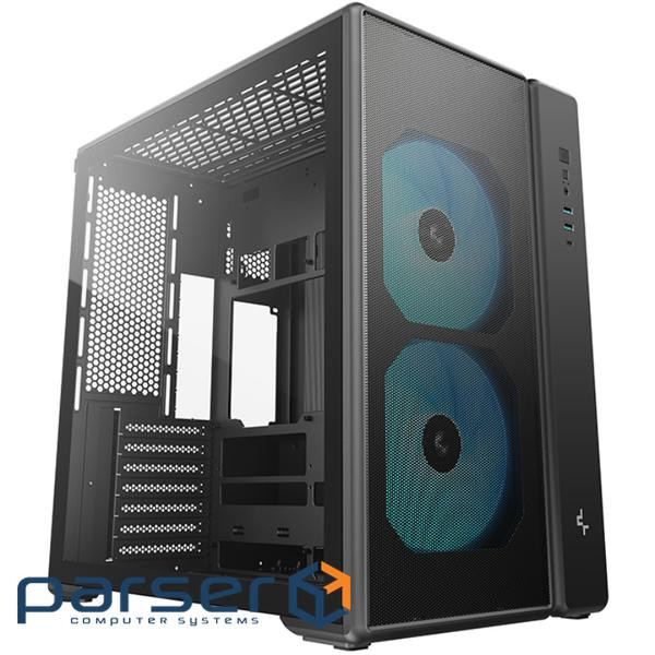 Корпус DeepCool CG590 Mesh 2F Black (R-CG590MESH-BKANA2-G)
