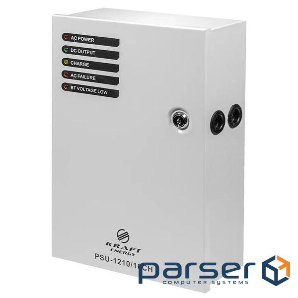 Источник бесперебойного питания Kraft PSU-1210/16CH