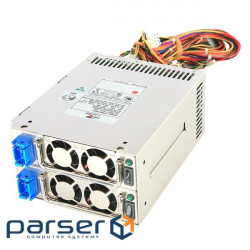 PS  2 Подвійний блок живлення EMACS 400Вт (2х400Вт, DMRW-6400F-R) з резервуванням (1+ (DMRW-6400F / EPS)