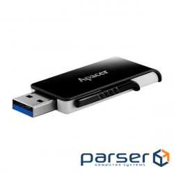 Накопичувач Apacer 16Gb USB 3.0 AH350 black (AP16GAH350B-1)